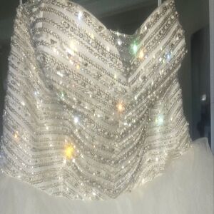 Jewel By Davids bridal size 14 wedding Gown dress